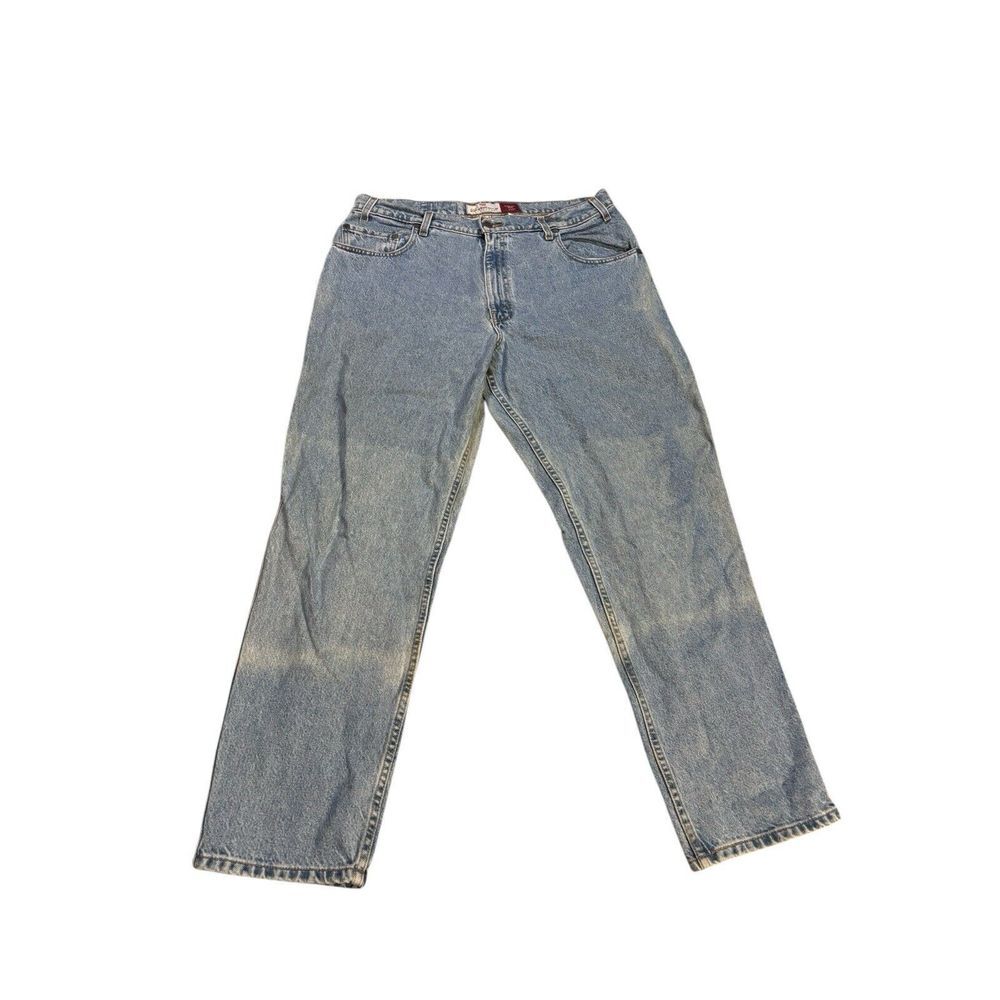 Levi's 545‎ Orange Tab Loose Fit Light Wash Blue Jeans Size 36x31 90s Vintage